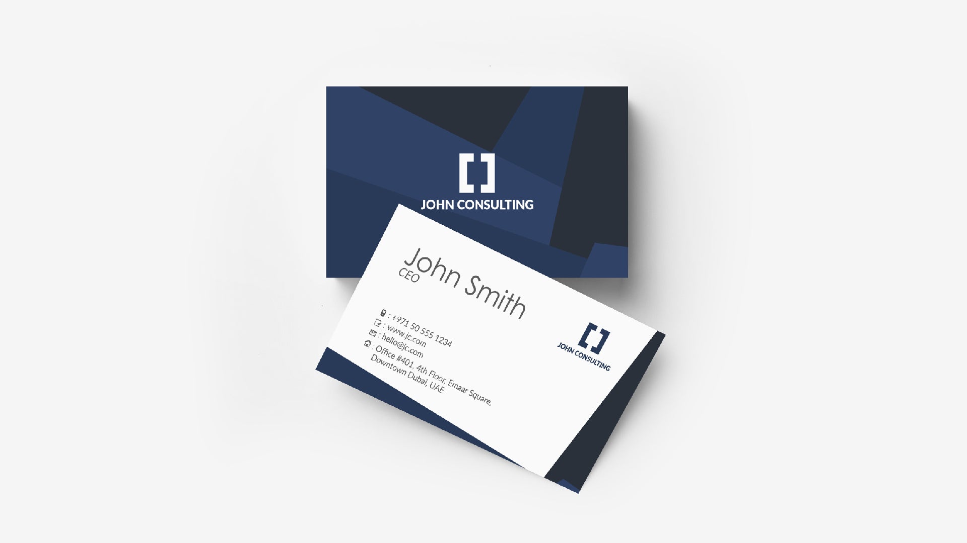 Matt Laminated Business Cards – 350 GSM | Premium Double-Sided Printing | Free Design Services | Yalla Printing - Yalla Printing