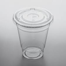 PET Cup with Lid – 12 oz, 2-Color Custom Printing | Yalla Printing - Yalla Printing