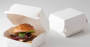 Pearl Burger Box – Food Grade, 4-Color Print, 1-Side Varnish (11x11x7.5 cm) | Yalla Printing - Yalla Printing