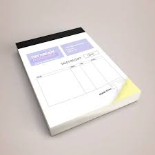 Custom A6 NCR Bill Books – Personalized Invoices, Duplicate Copy (1+1) | Yalla Printing - Yalla Printing