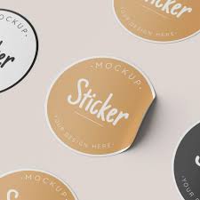 Custom Design Circle Sticker - Personalized Round Stickers - Yalla Printing