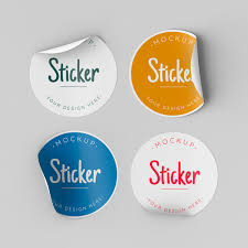 Custom Design Circle Sticker - Personalized Round Stickers - Yalla Printing