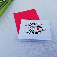 Small Greeting Card 5.5x11 cm - Custom Design Available (100 Pcs) - Yalla Printing