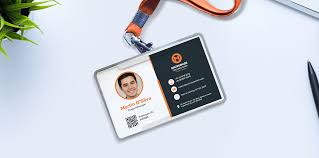 Employee ID Card with Card Holder & Custom Printed Lanyard | Yalla Printing - Yalla Printing