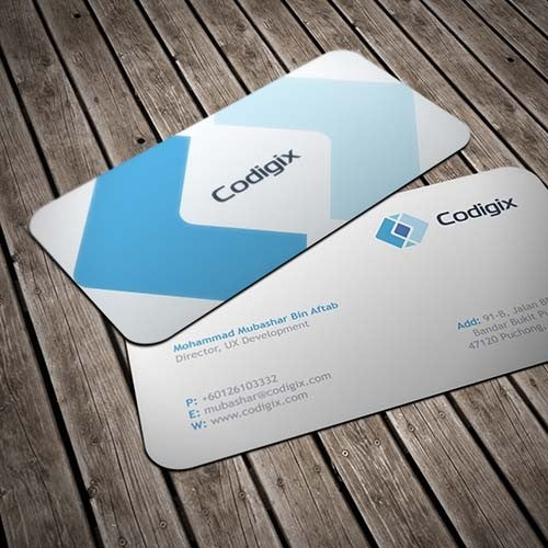 Round Corner Matt Laminated Business Cards – 400 GSM, Premium Quality, Double-Sided | Free Design Services | Yalla Printing - Yalla Printing