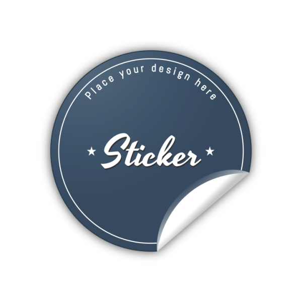 Custom Design Circle Sticker - Personalized Round Stickers - Yalla Printing